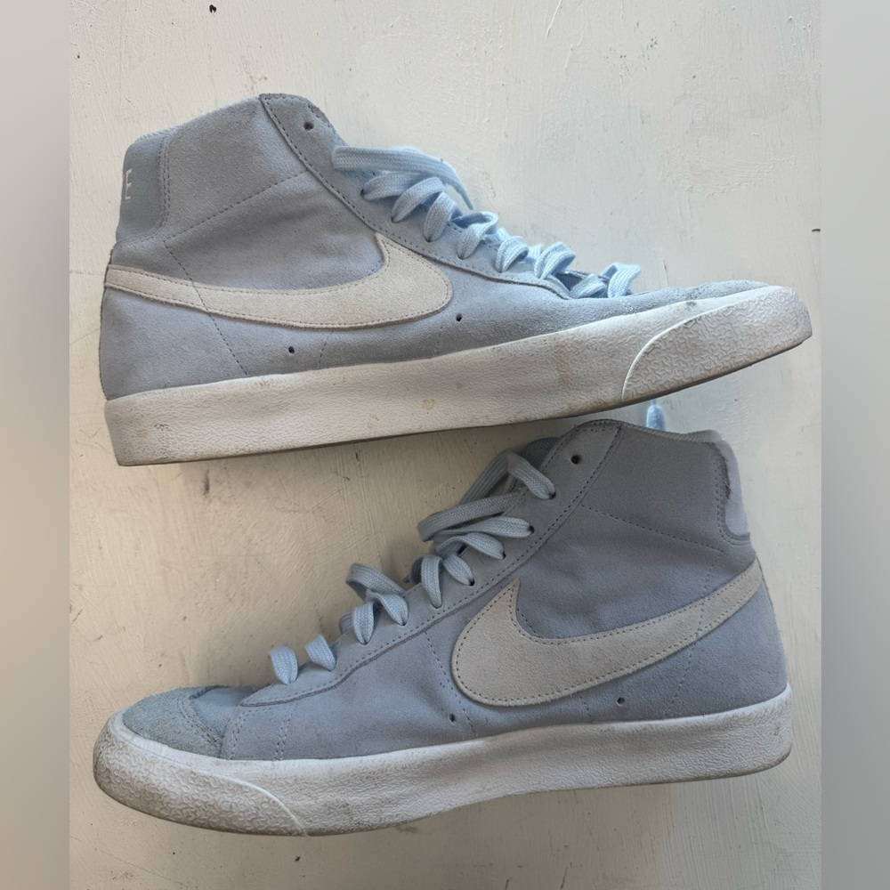 Nike Blazer ‘77 Mid Hydrogen Blue Suede Leather CL1172-401.